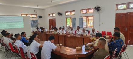 Rapat Sosialisasi Peningkatan Peran Satlinmas terkait Kondusifitas Penyelenggaraan Trantibum Linmas 